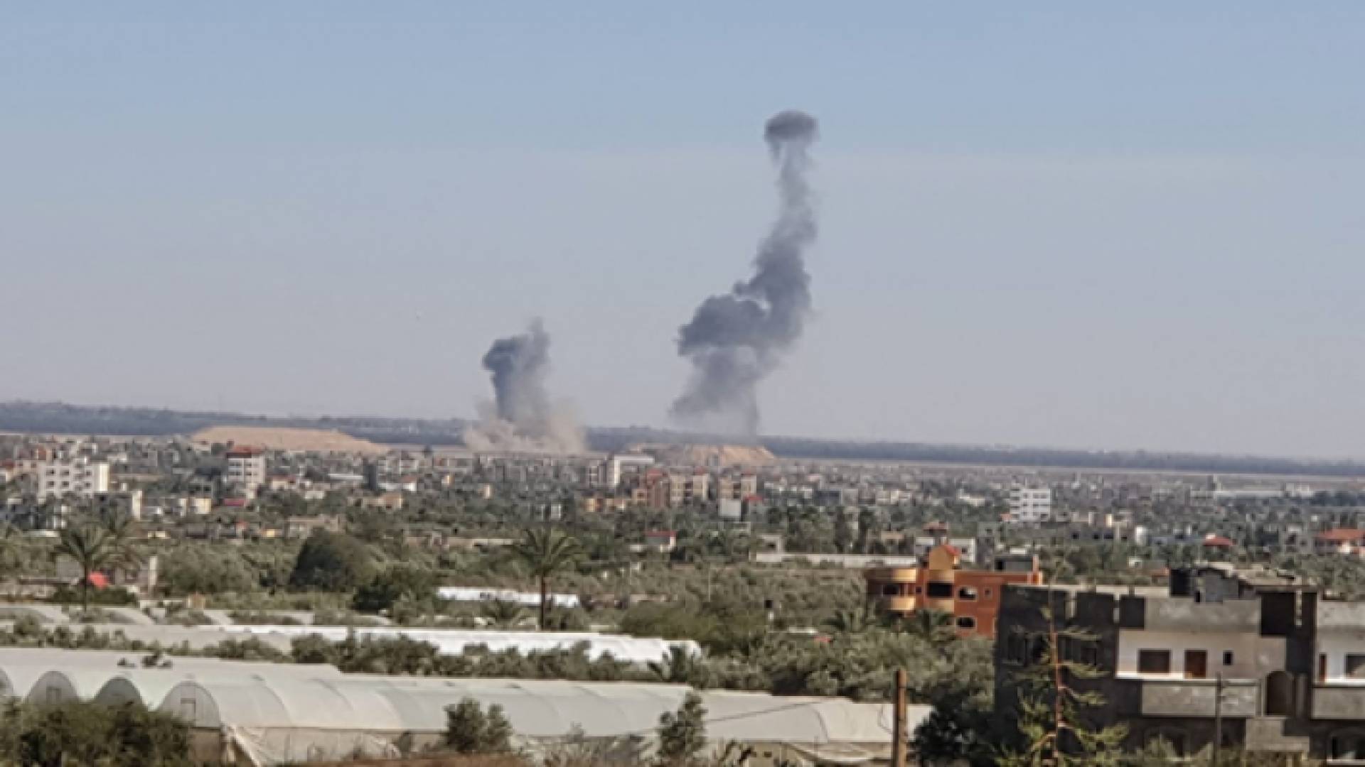 من القصف على غزة