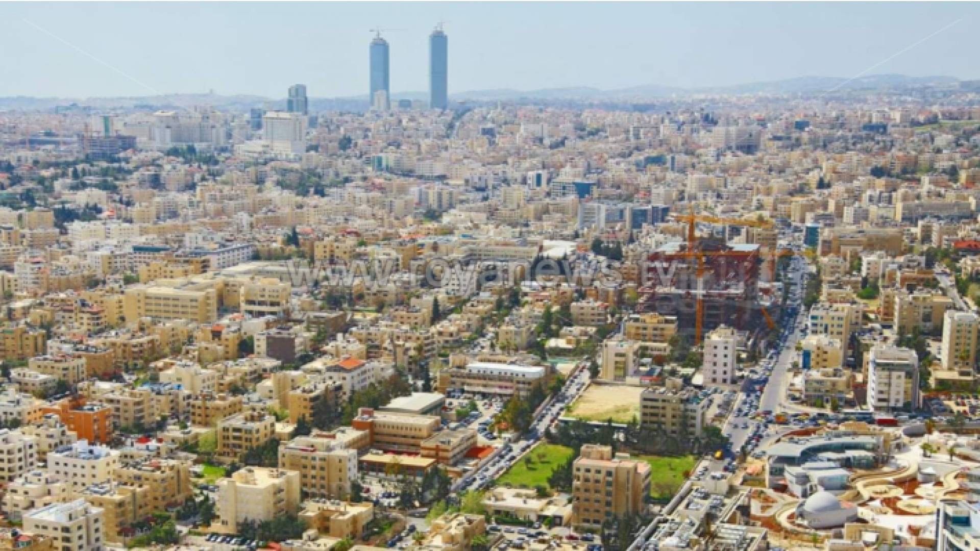 صورة ارشيفية للعاصمة عمان