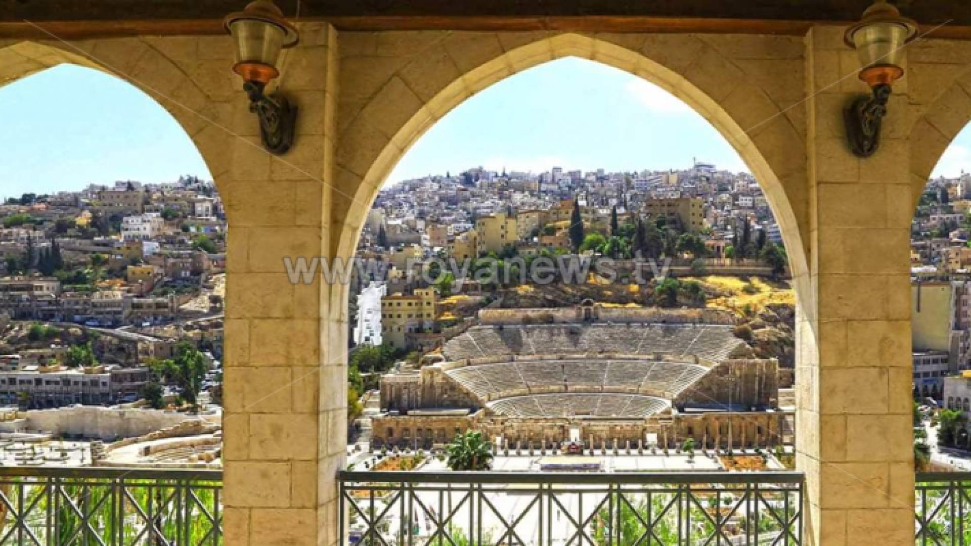 جانب من العاصمة عمان