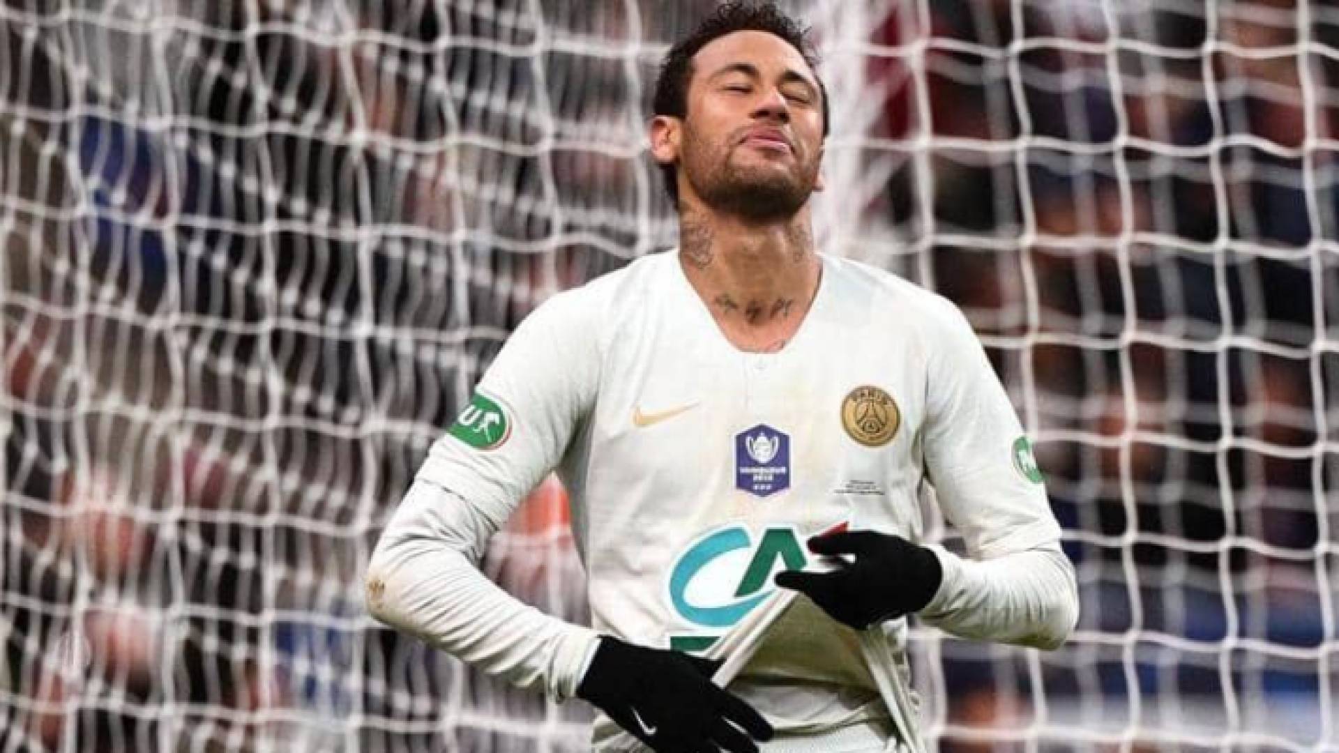 نيمار أخفق بنهائي الكأس أمام رين