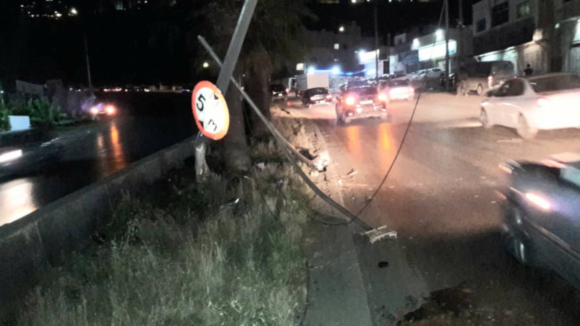 الحادث على طريق صافوط