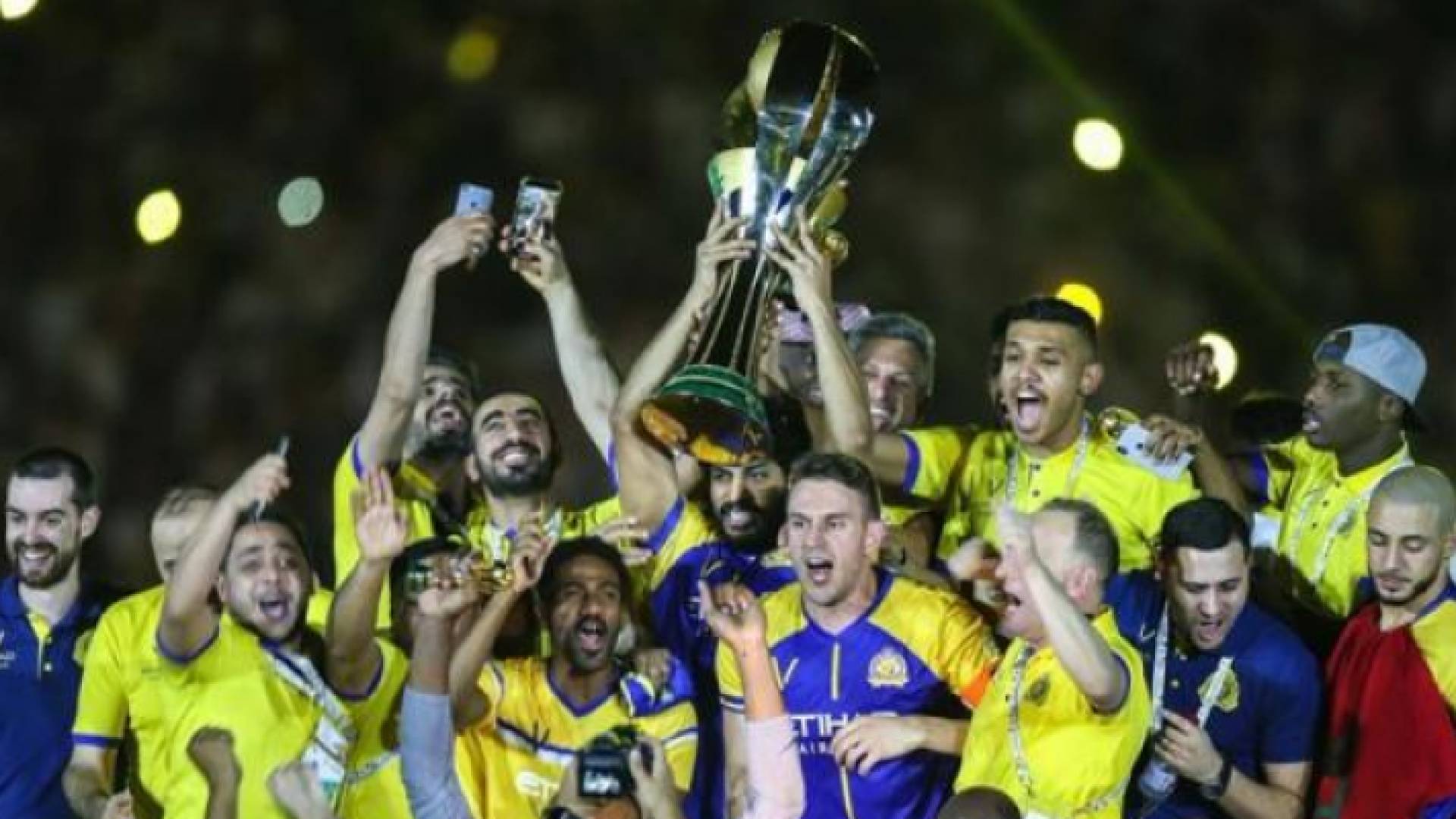 النصر بطلا للدوري السعودي للمرة التاسعة في تاريخه