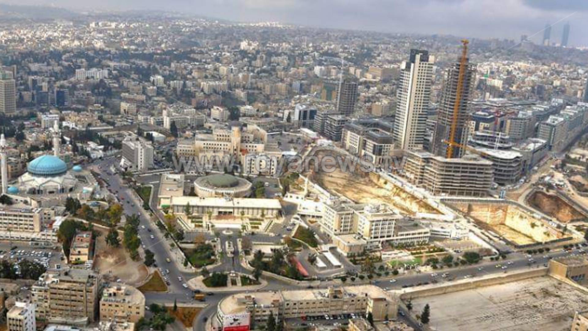 جانب من العاصمة عمان