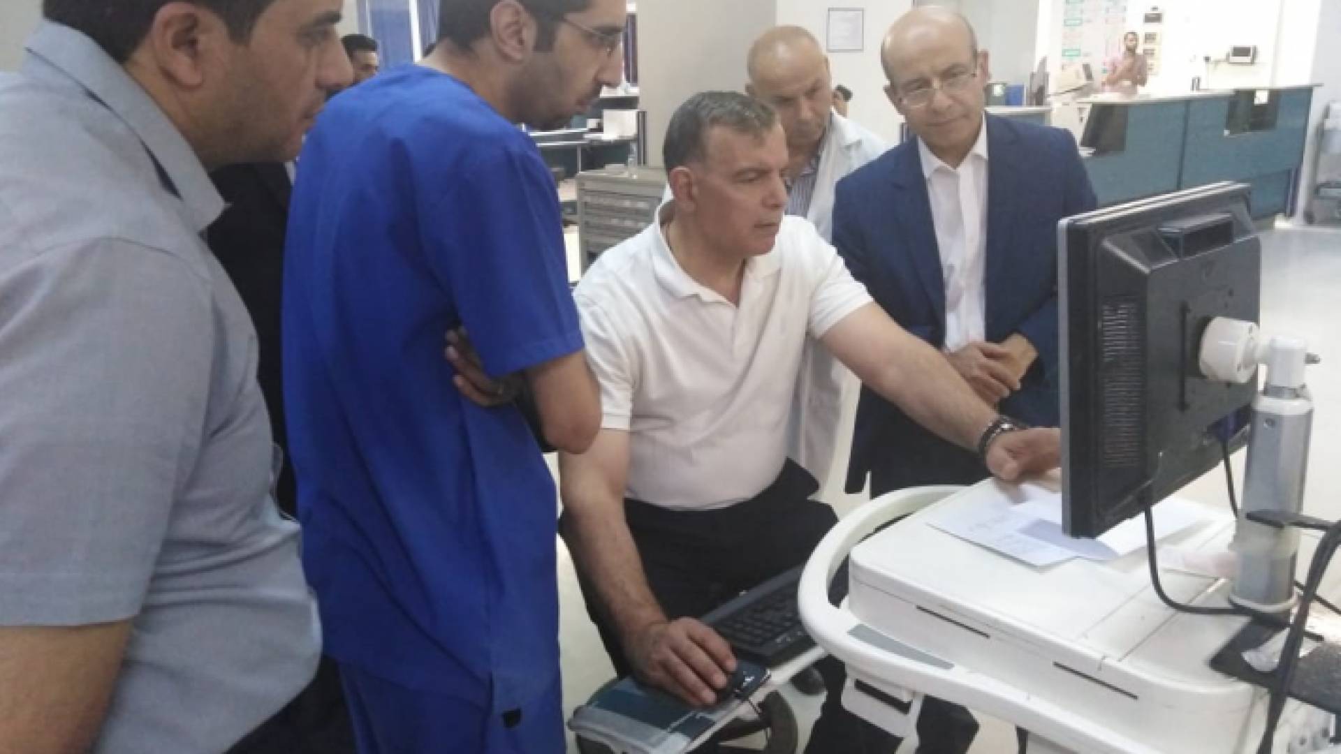 جانب من الزيارة