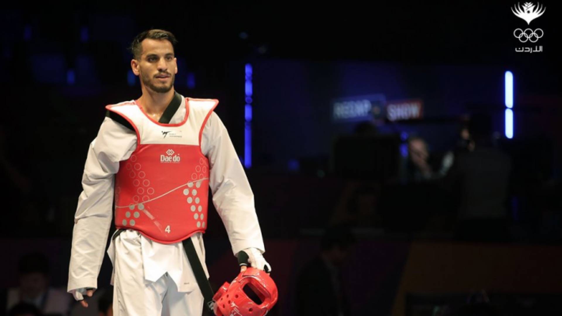 البطل الأردني أحمد أبو غوش