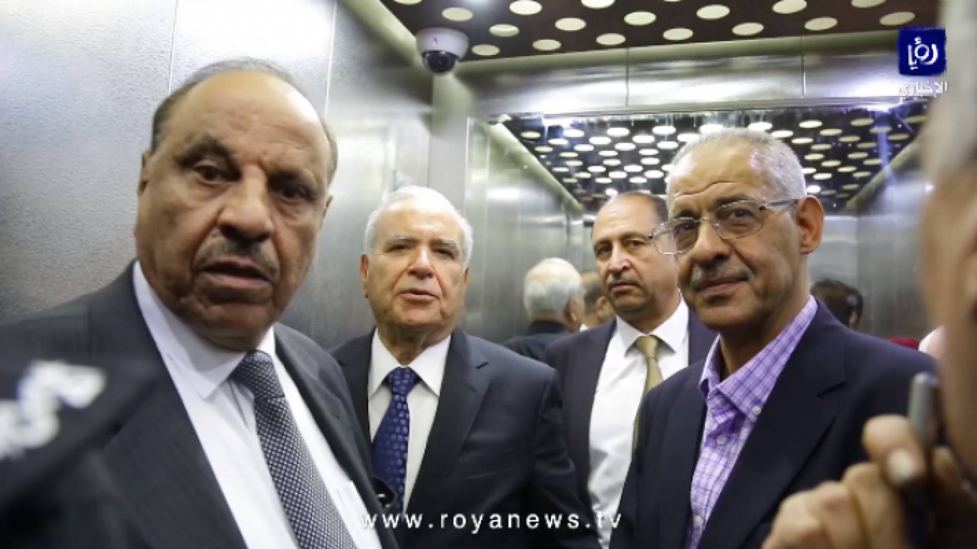 حماد والخشاشنة والمعاني والعبوس في مصعد مستشفى الامير حمزة