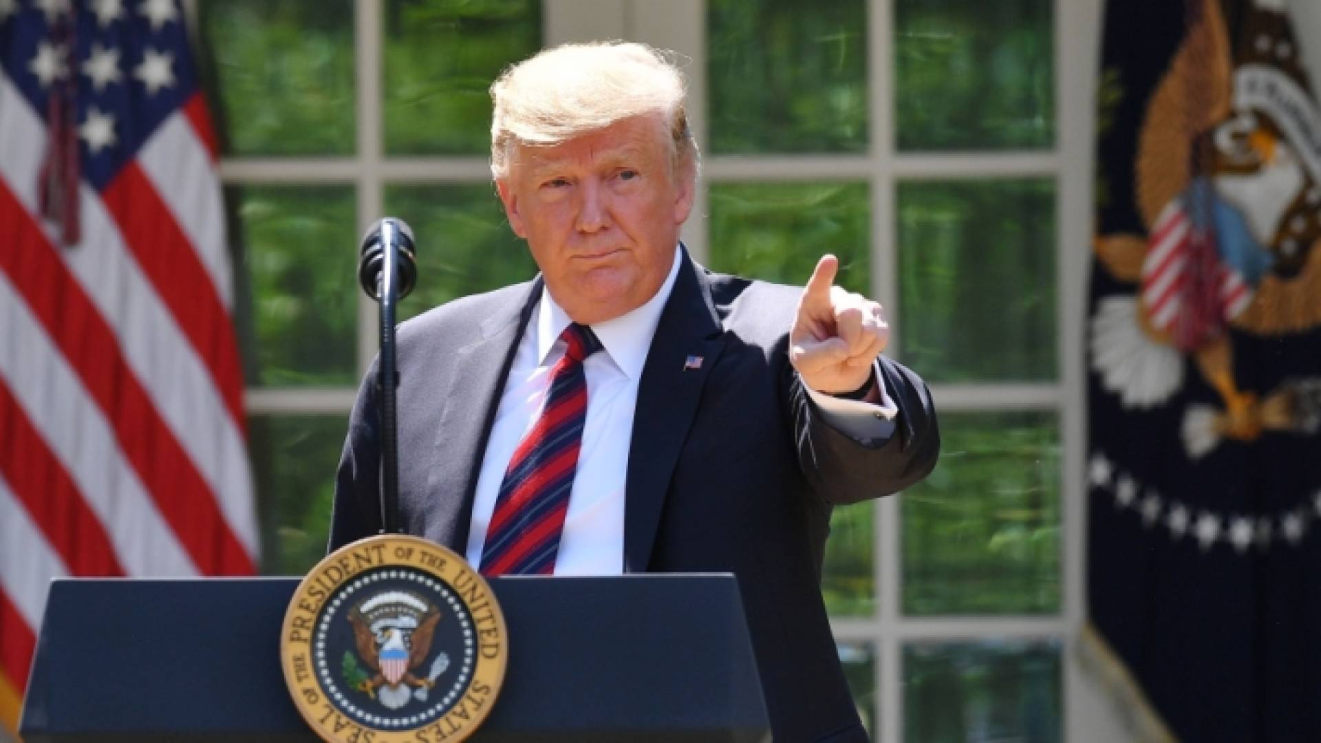 الرئيس الأمريكي دونالد ترمب