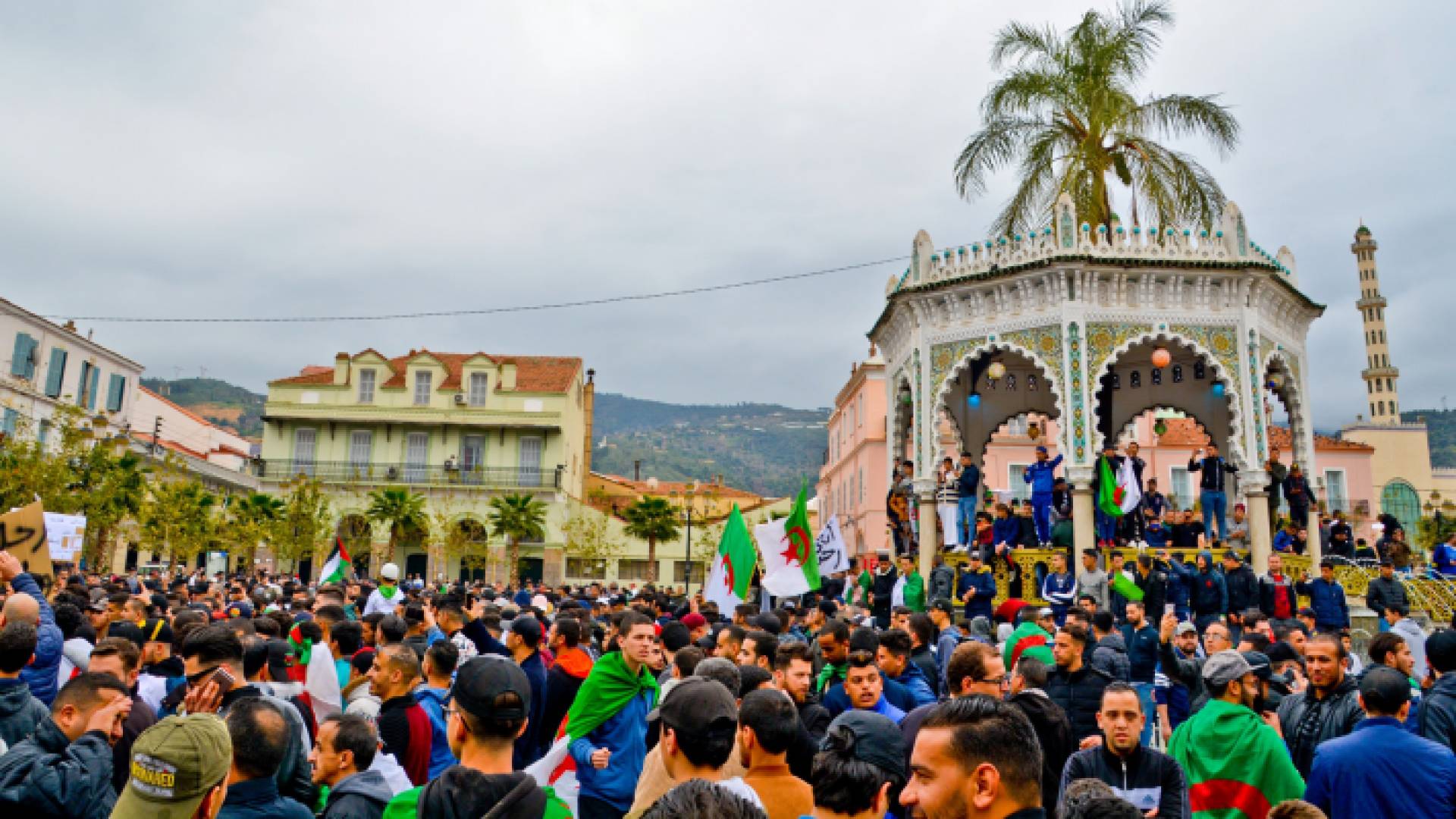 الاحتجاجات في الجزائر - الصورة أرشيفية