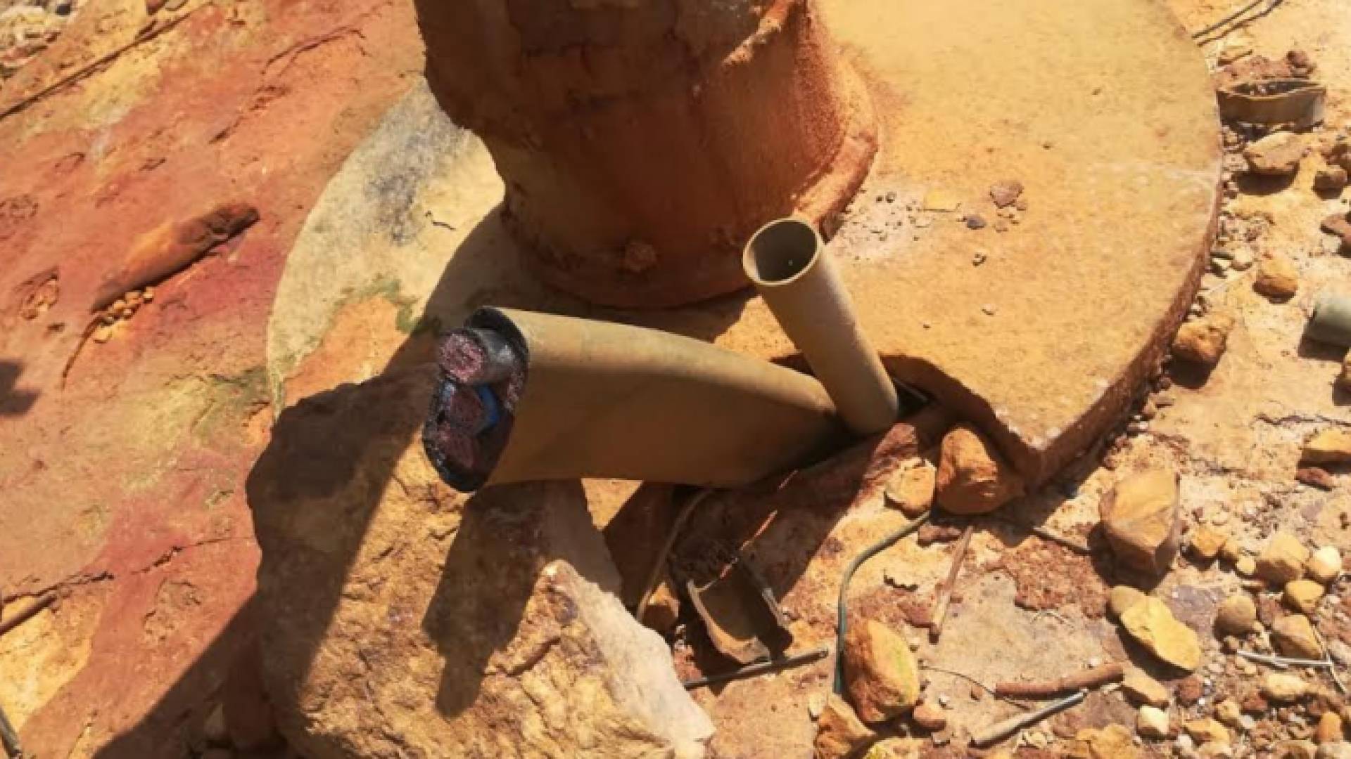 صورة من احد الابار