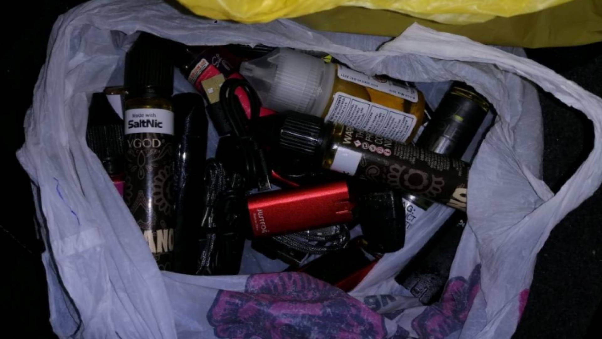 جانب من المضبوطات