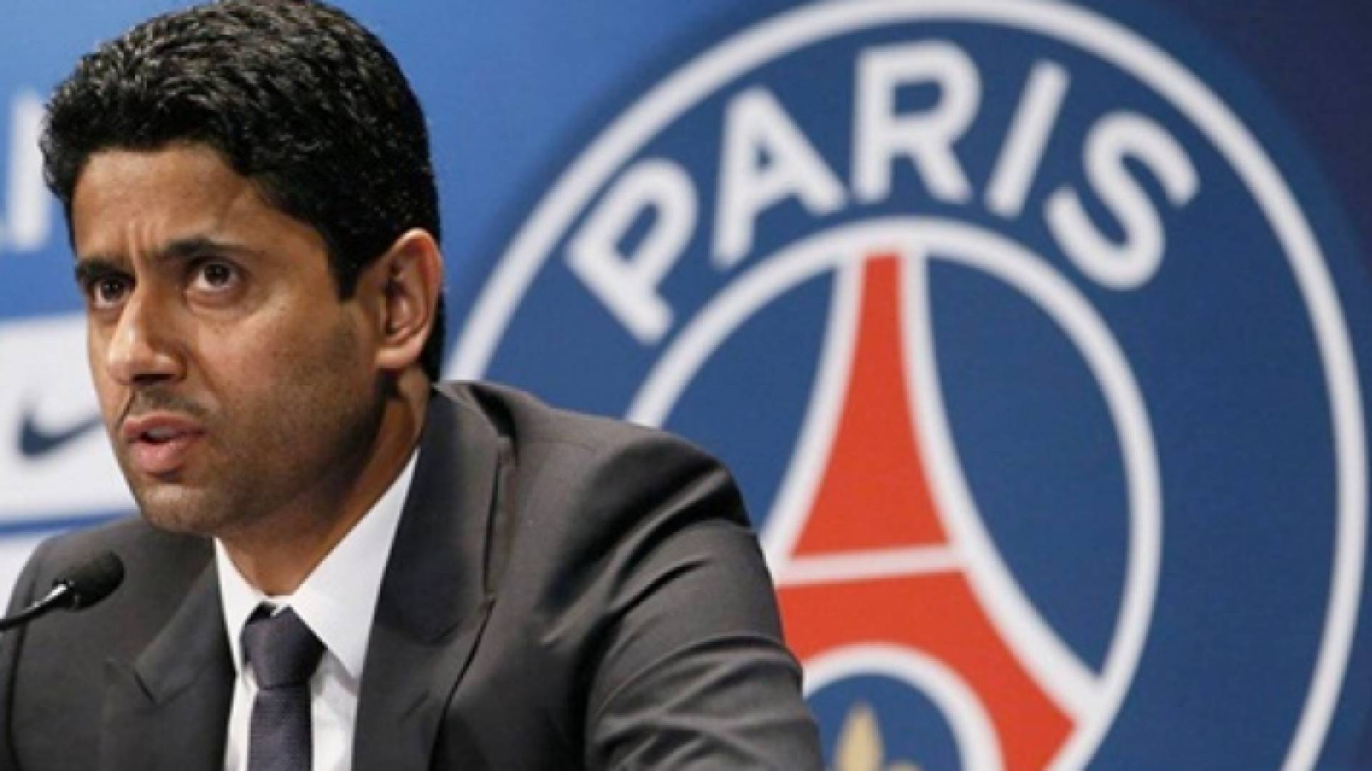 صورة أرشيفية - ناصر الخليفي رئيس نادي باريس سان جيرمان
