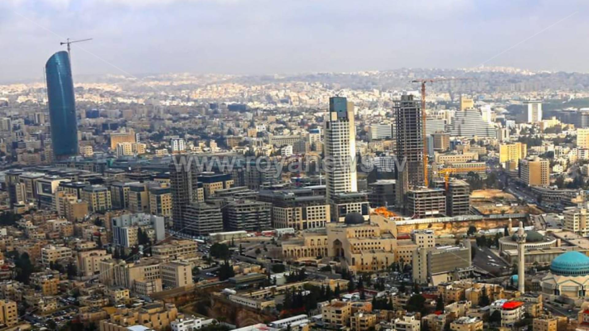 جانب من العاصمة عمان