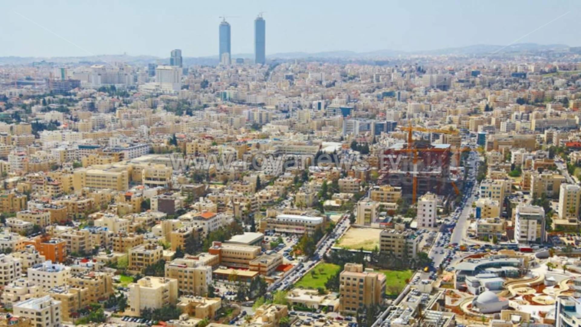 جانب من العاصمة عمان