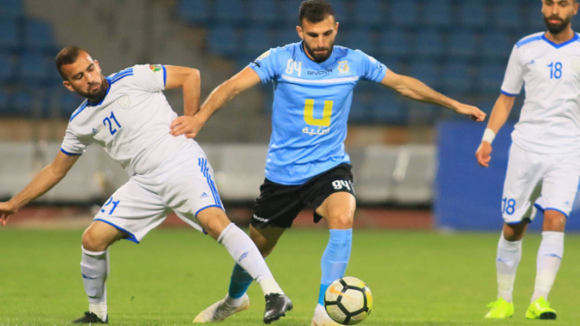 من لقاء الفيصلي والكرمل