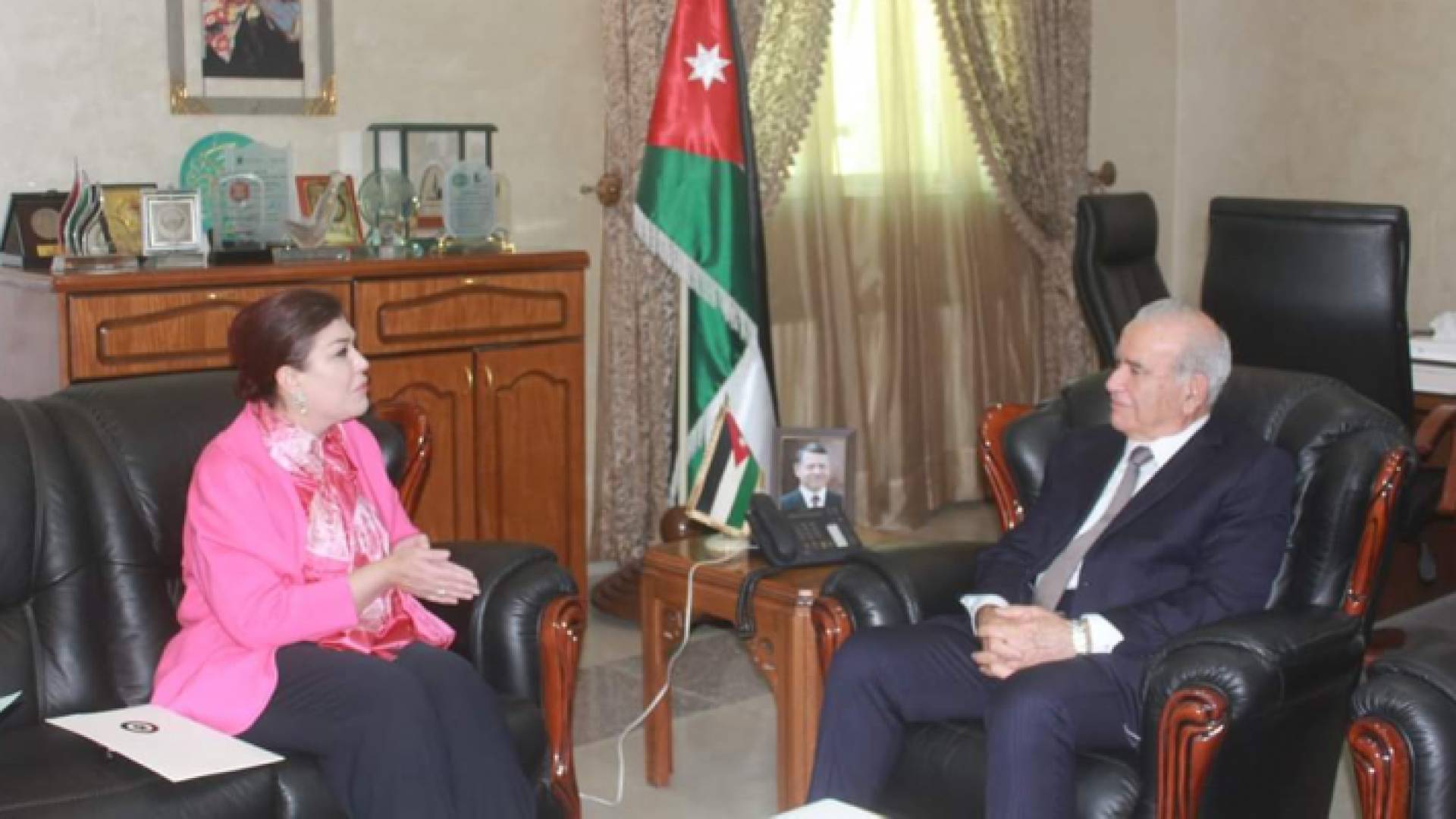 المعاني يبحث تعزيز العلاقات الثقافية والعلمية مع العراق