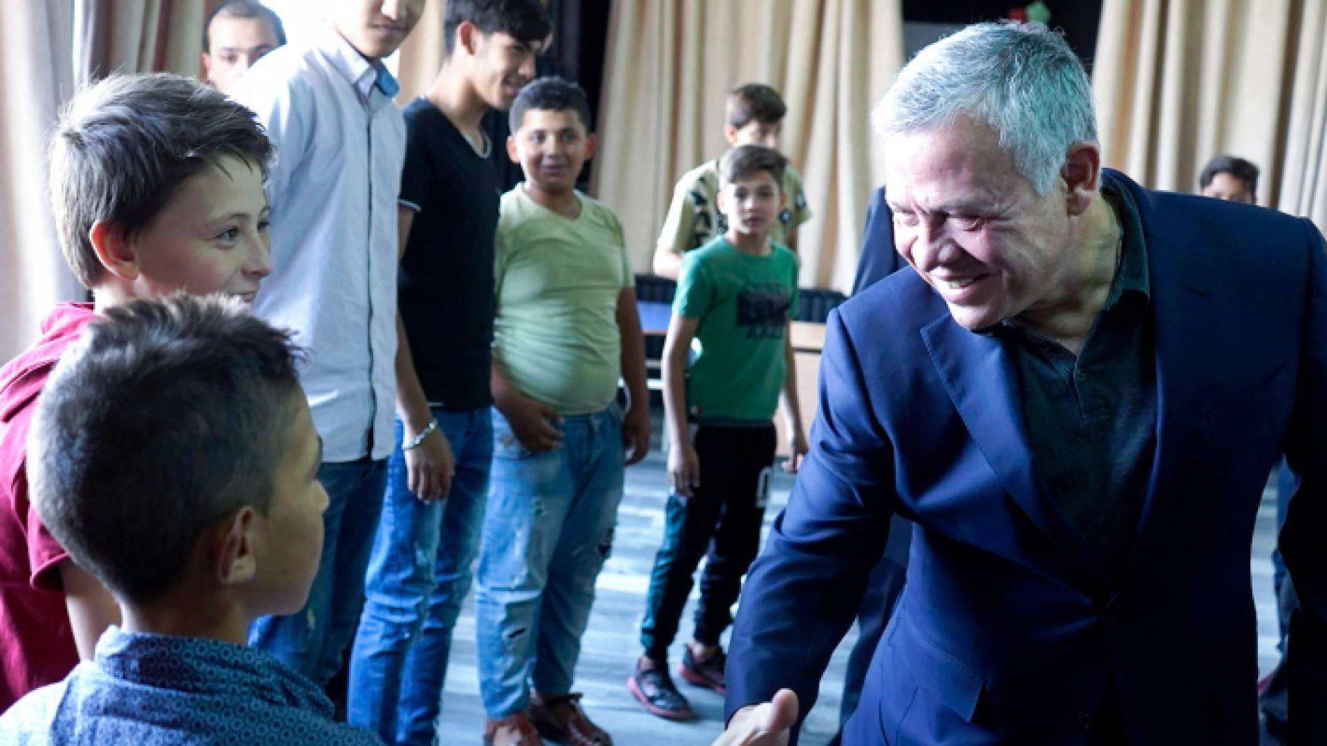 خلال الزيارة