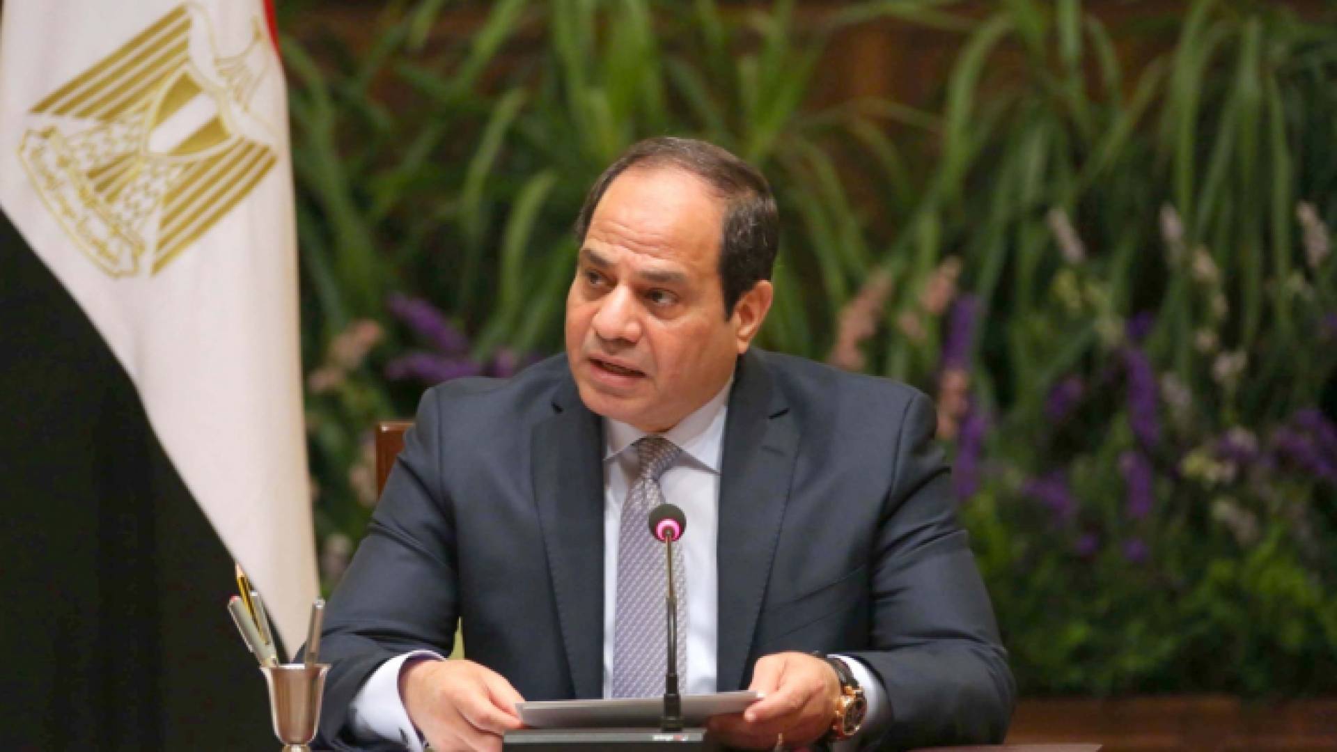 الرئيس المصري عبدالفتاح السيسي