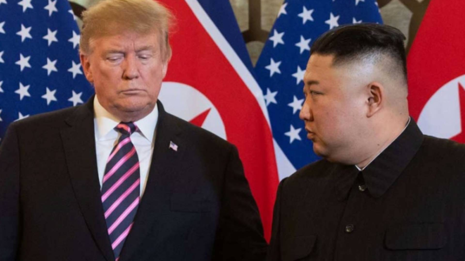 كيم جونغ أون ودونالد ترمب