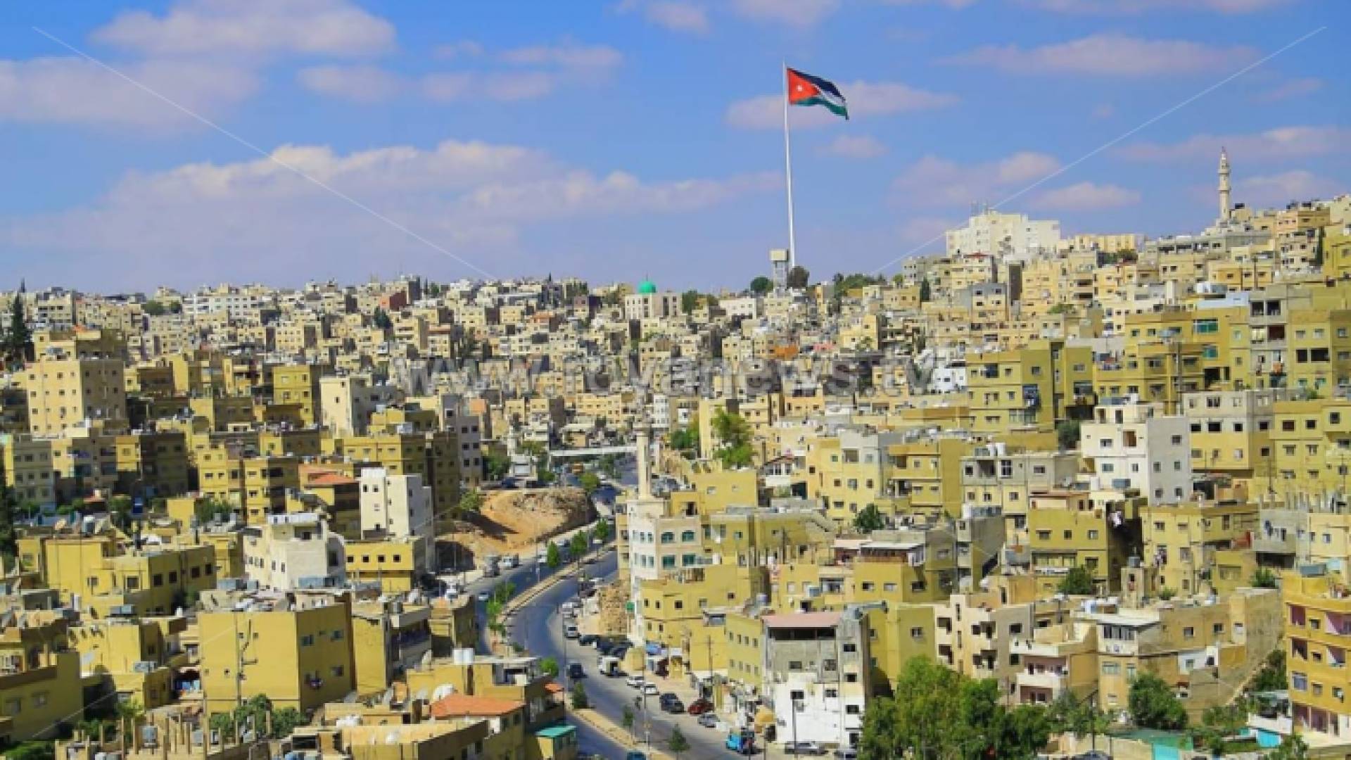 جانب من العاصمة عمان