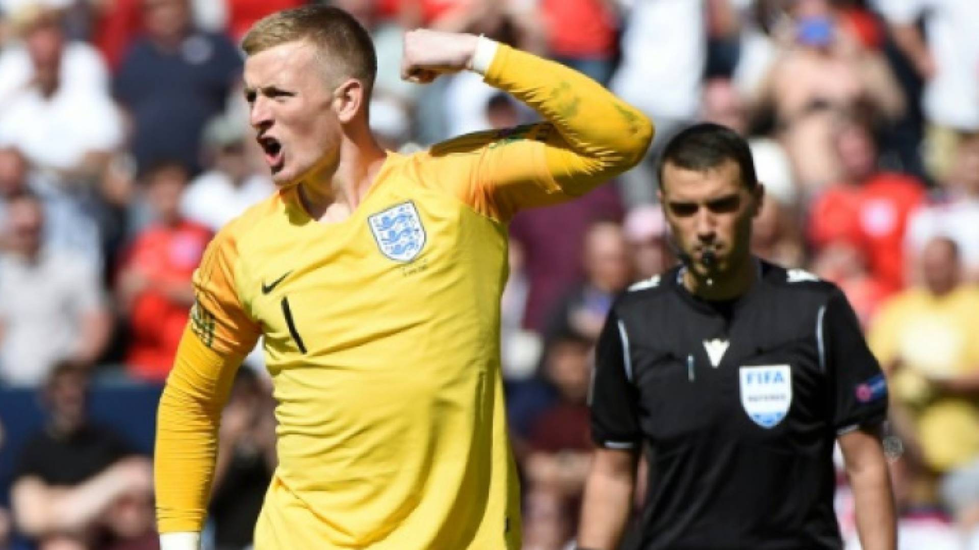 حارس انكلترا جوردن بيكفورد