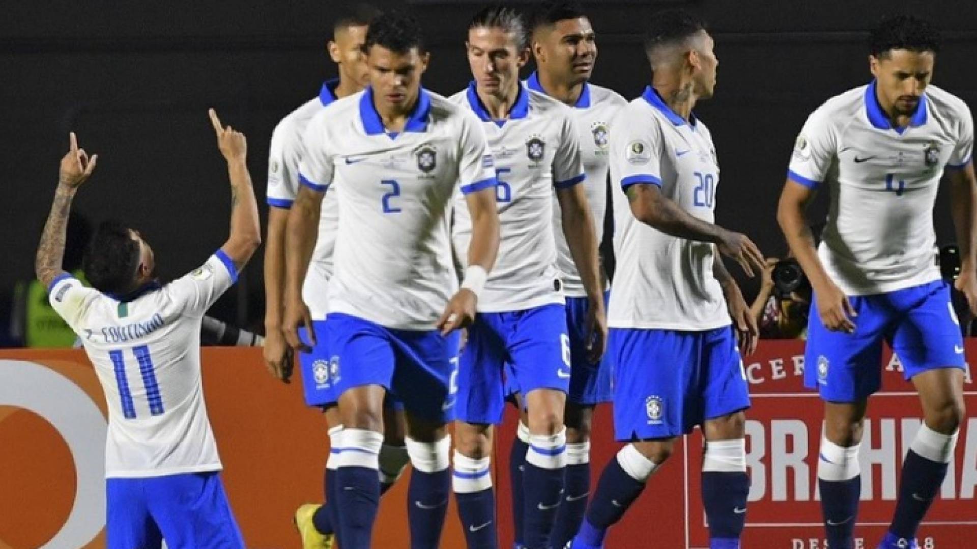 صورة من المباراة