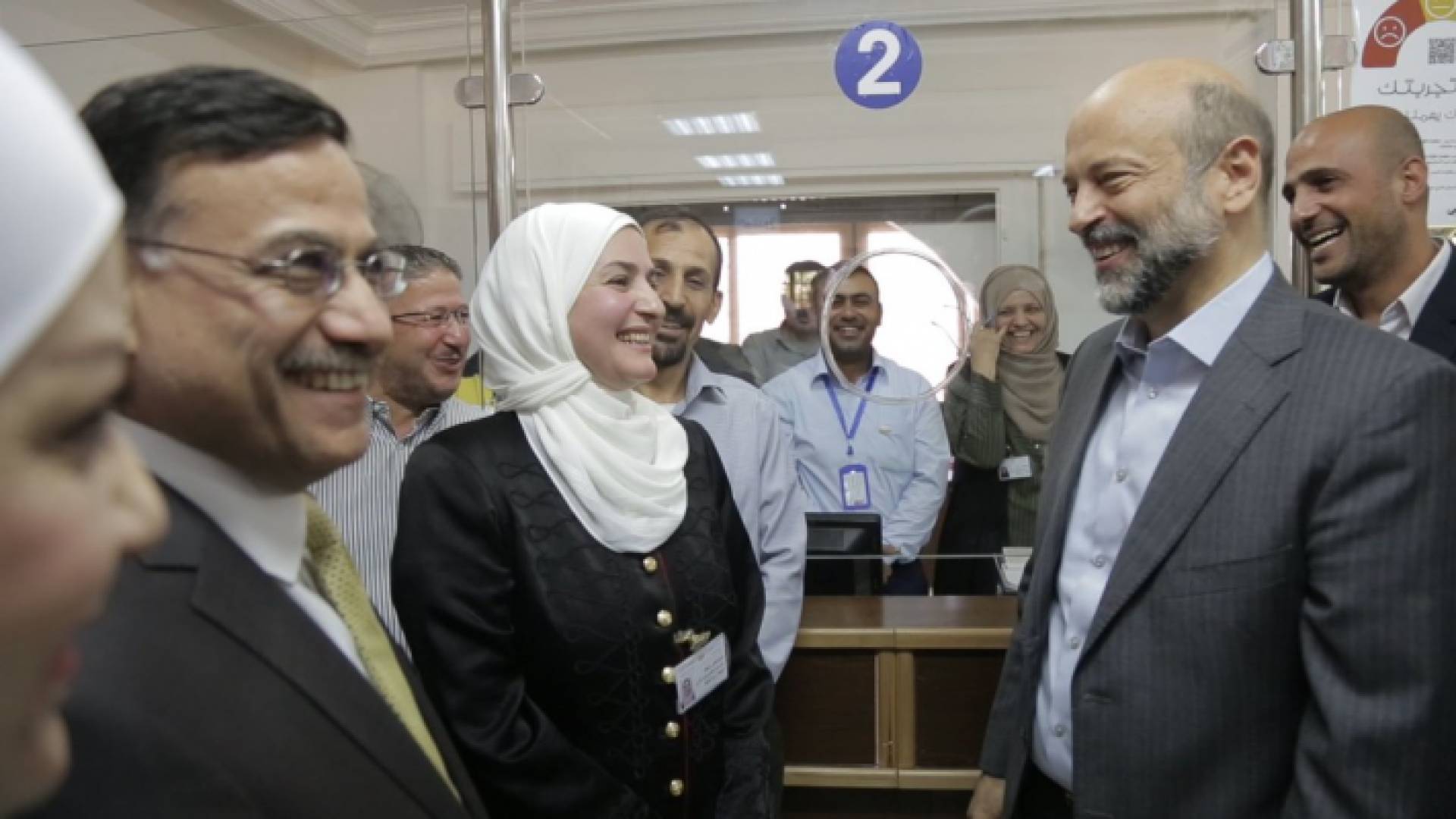 خلال الزيارة