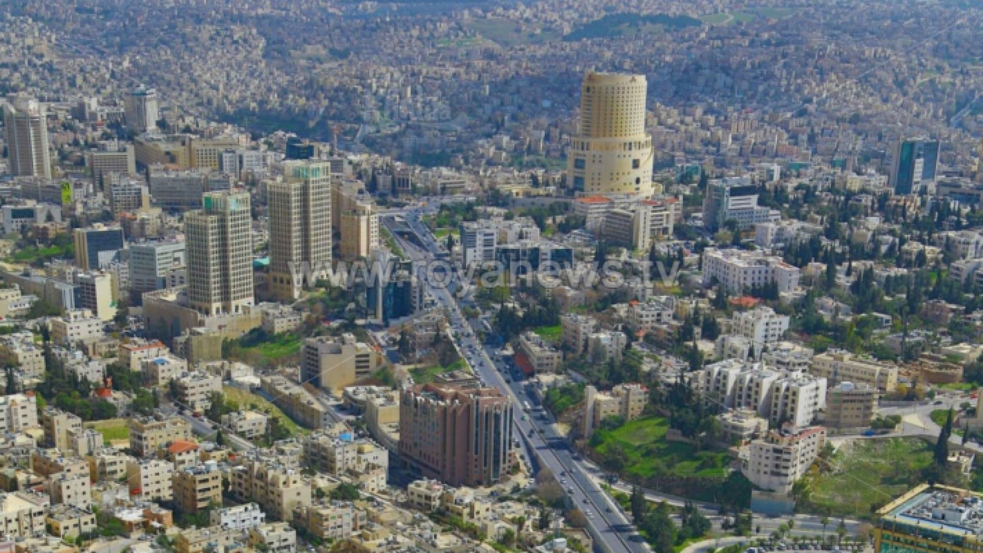 جانب من العاصمة عمان