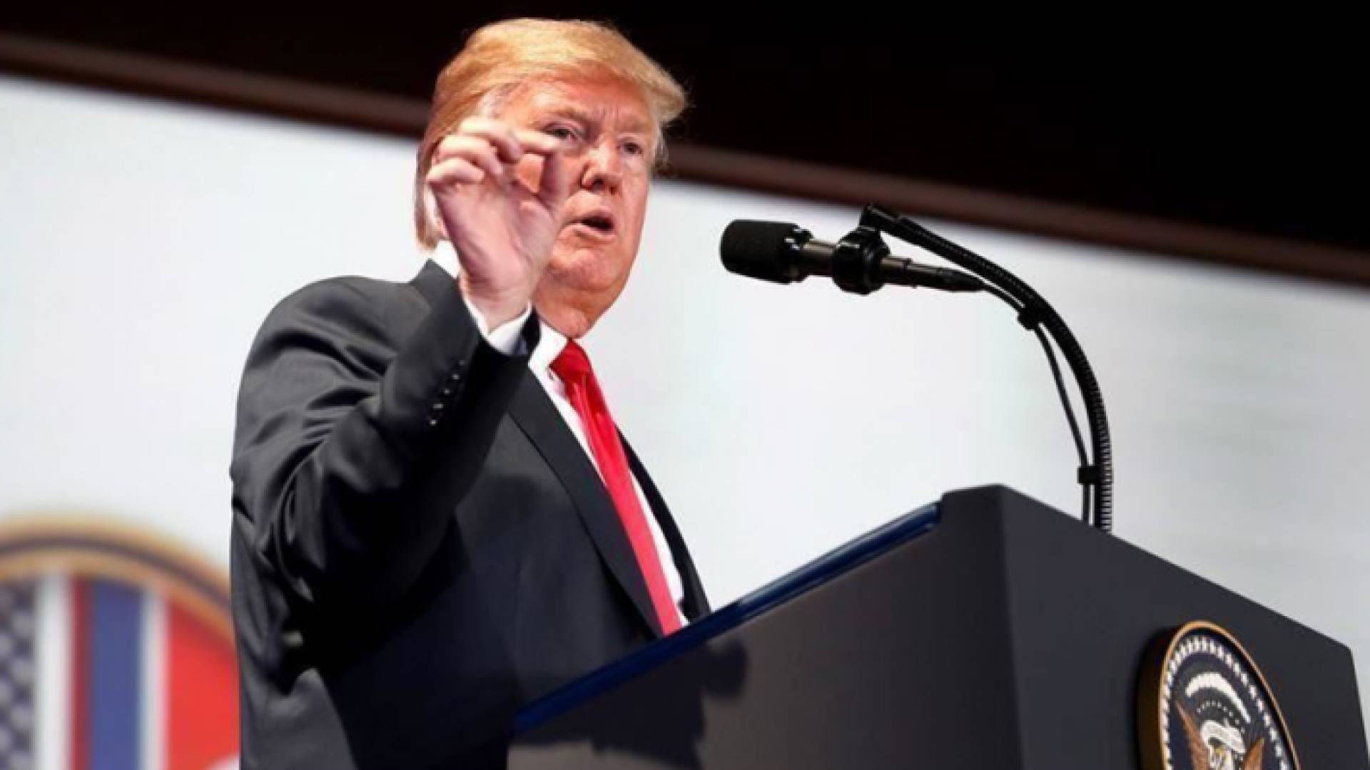 الرئيس الأمريكي دونالد ترمب