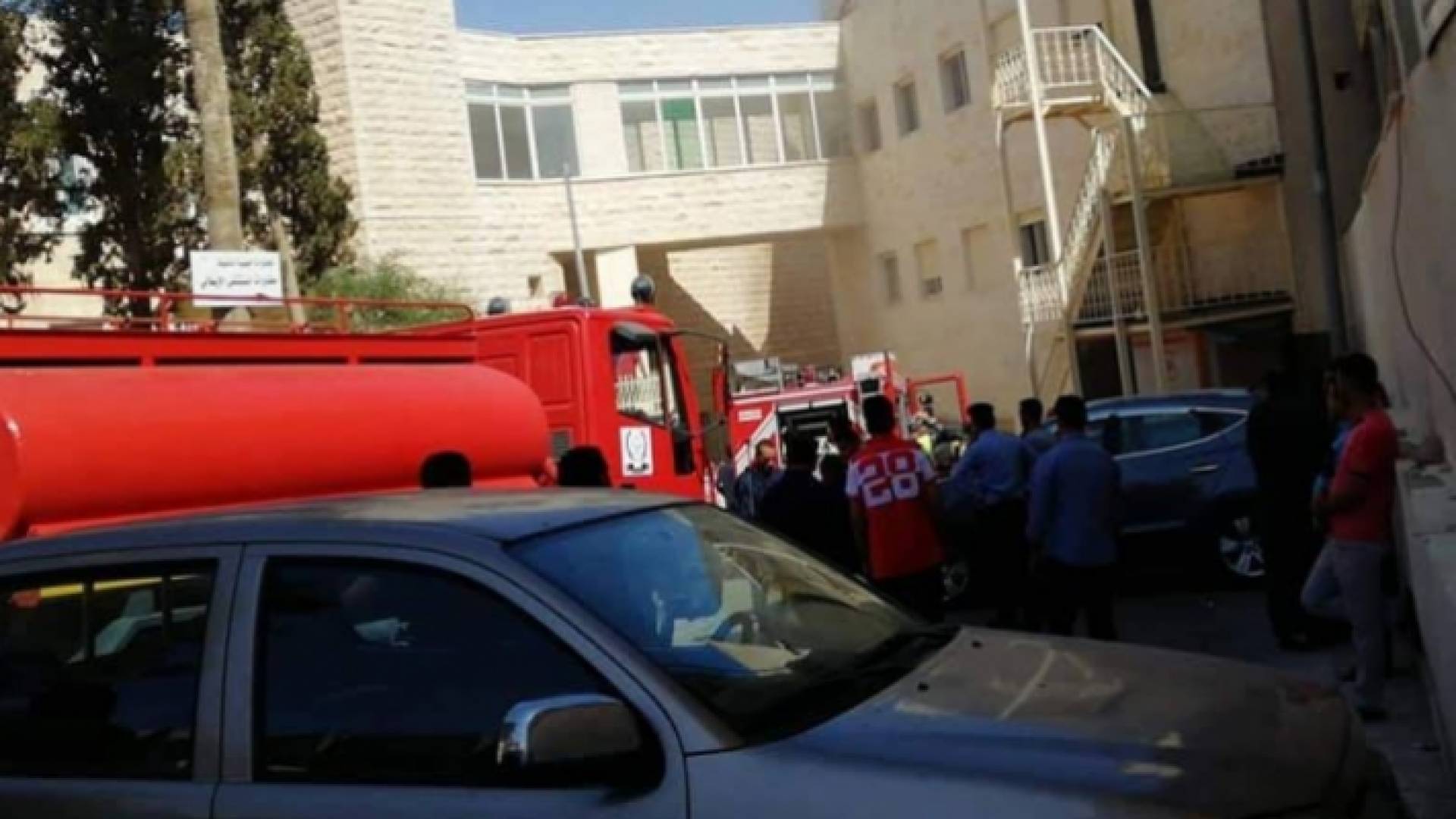 من مكان وقوع الجريمة - داخل مستشفى خاص بمحافظة الكرك