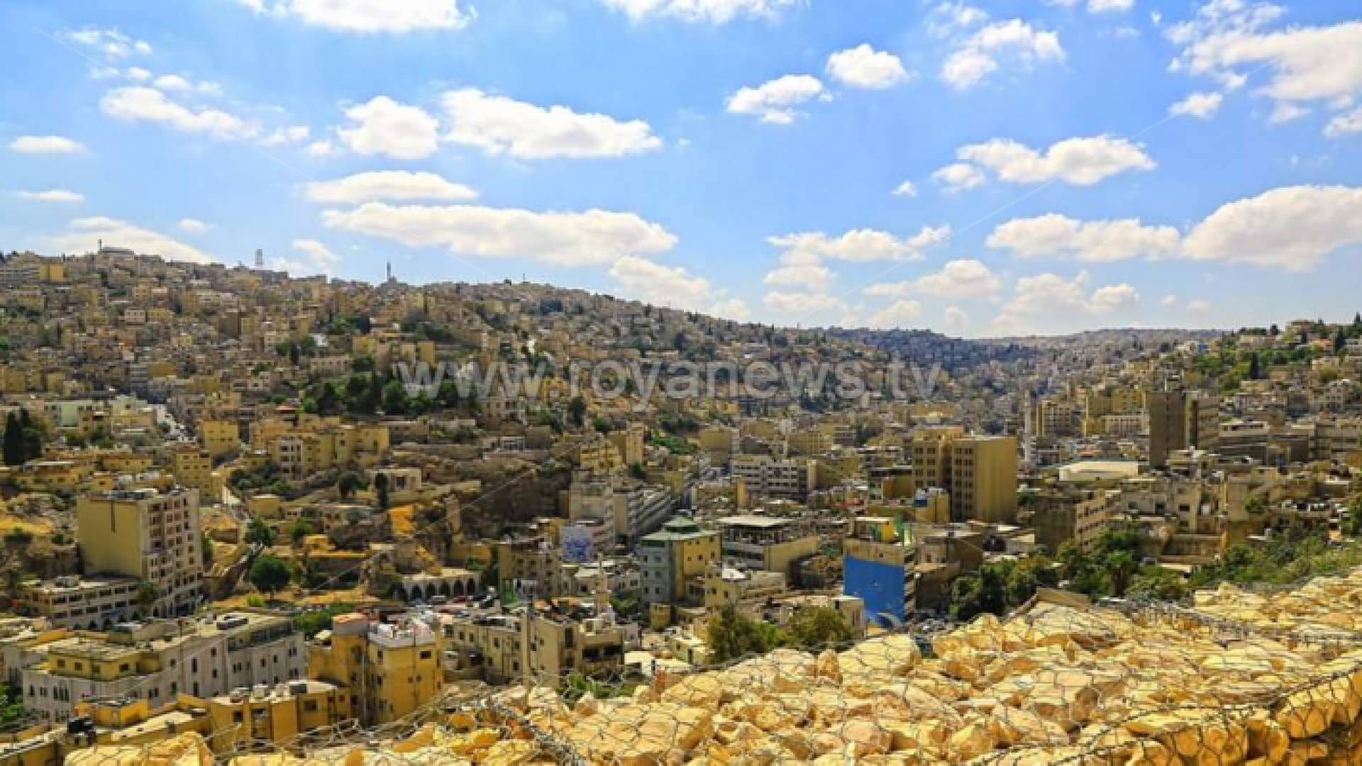 جانب من العاصمة عمان