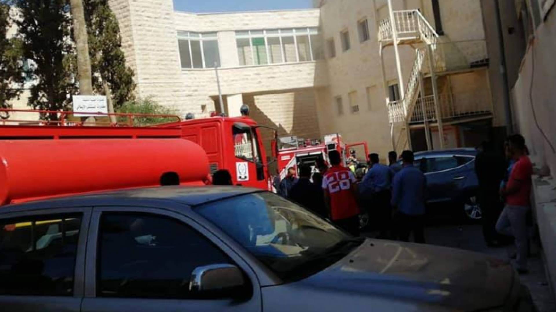 من مكان وقوع الجريمة - داخل مستشفى خاص بمحافظة الكرك