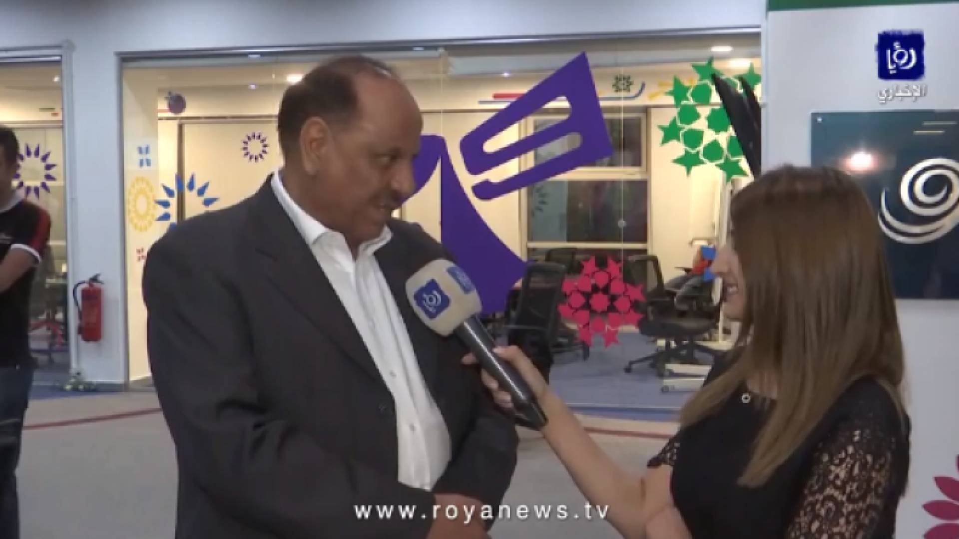 من المقابلة