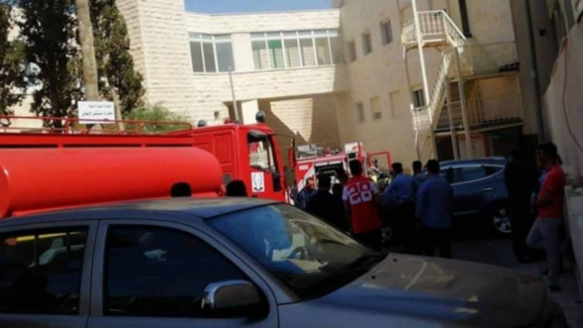 من مكان وقوع الجريمة - داخل مستشفى خاص بمحافظة الكرك