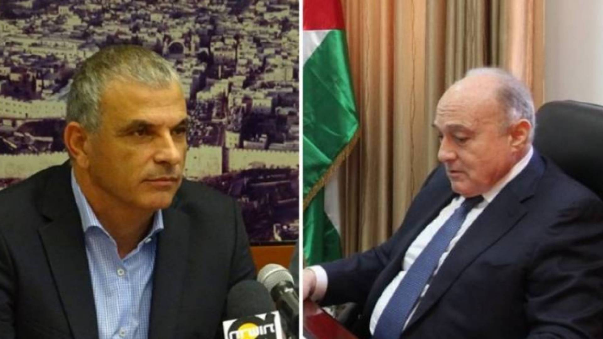 وزير المالية الفلسطيني ووزير المالية في حكومة الاحتلال