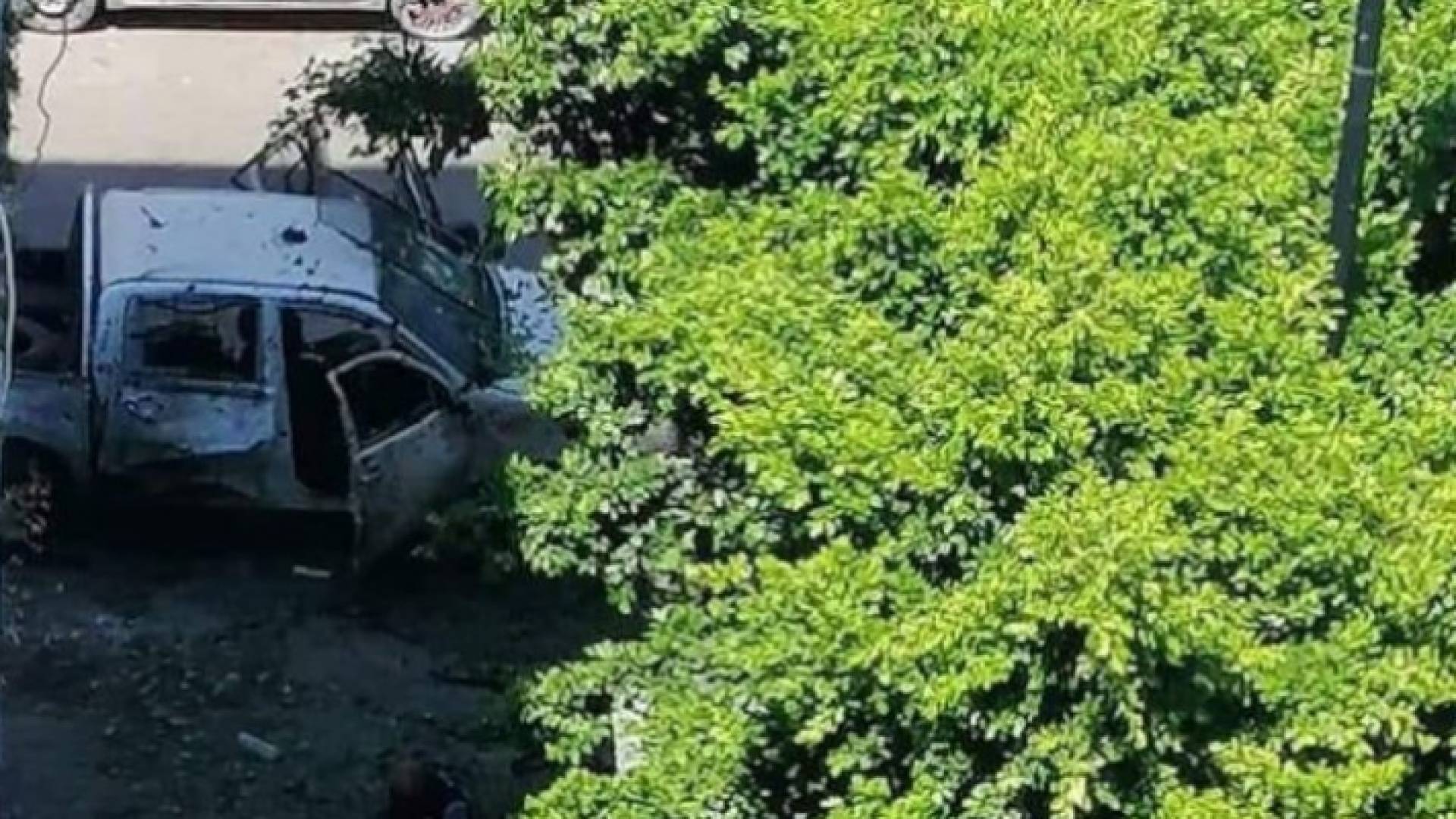 صورة من موقع التفجير