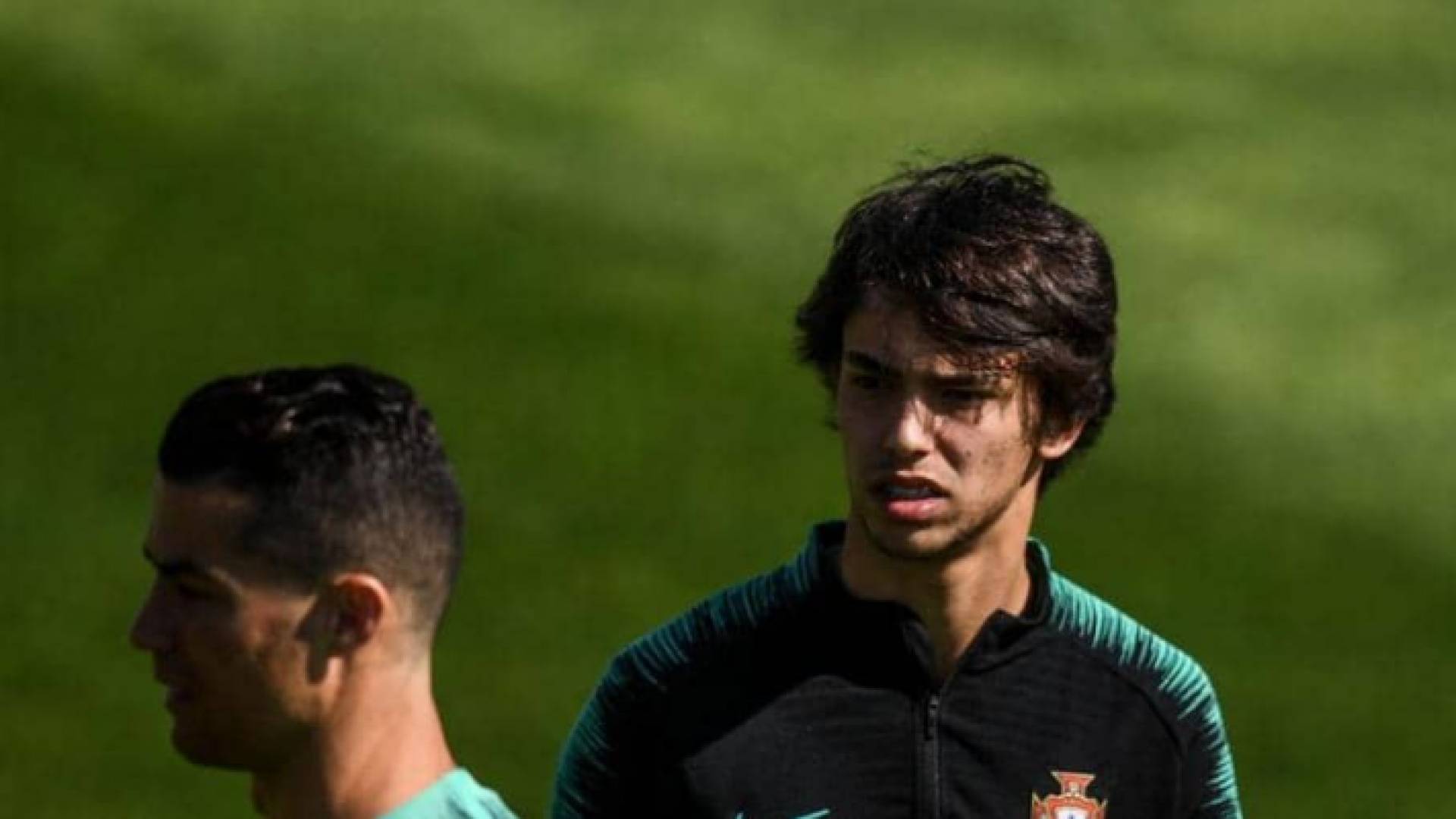 فيلكس ورونالدو بتدريبات البرتغال