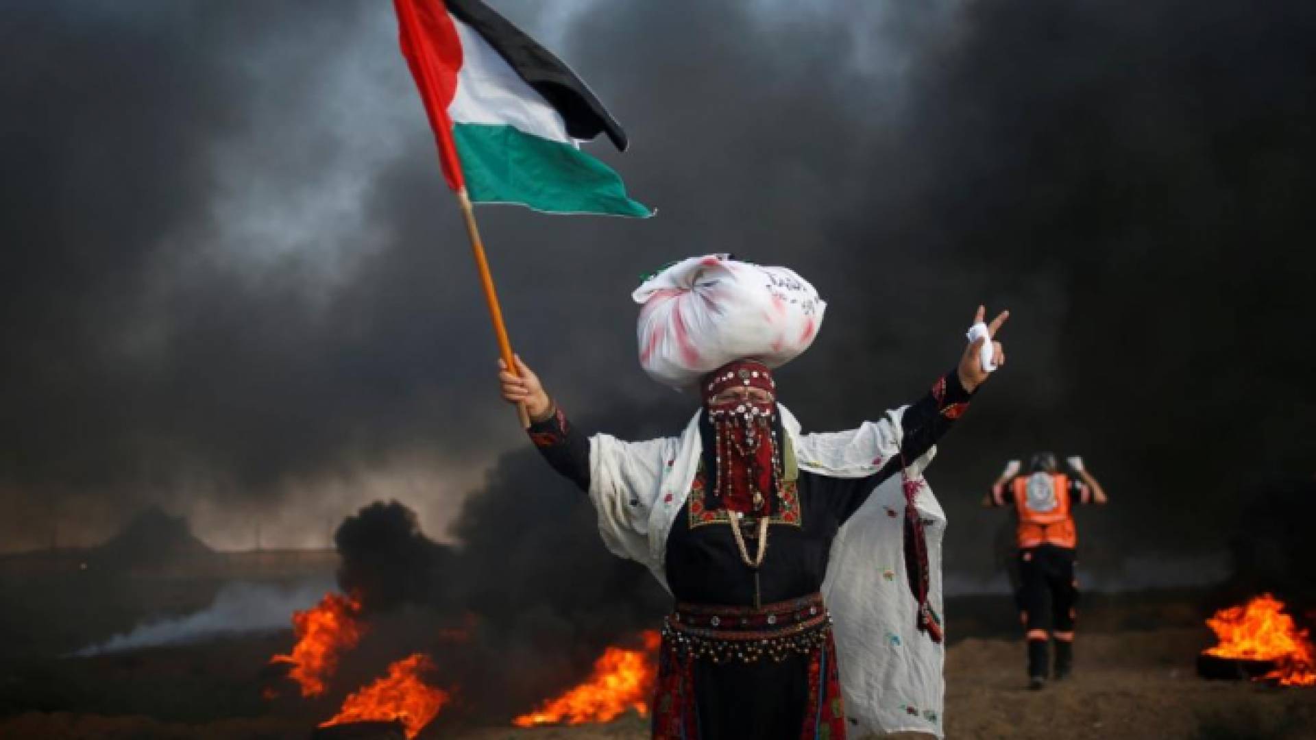 من مسيرات العودة في قطاع غزة