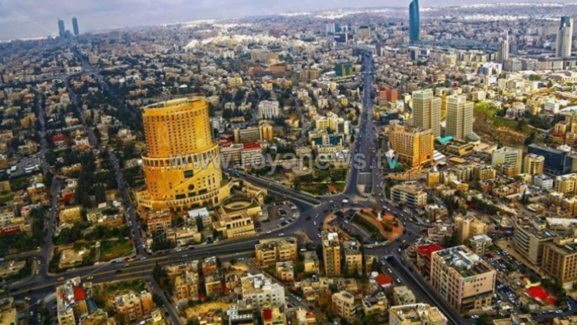 جانب من العاصمة عمان