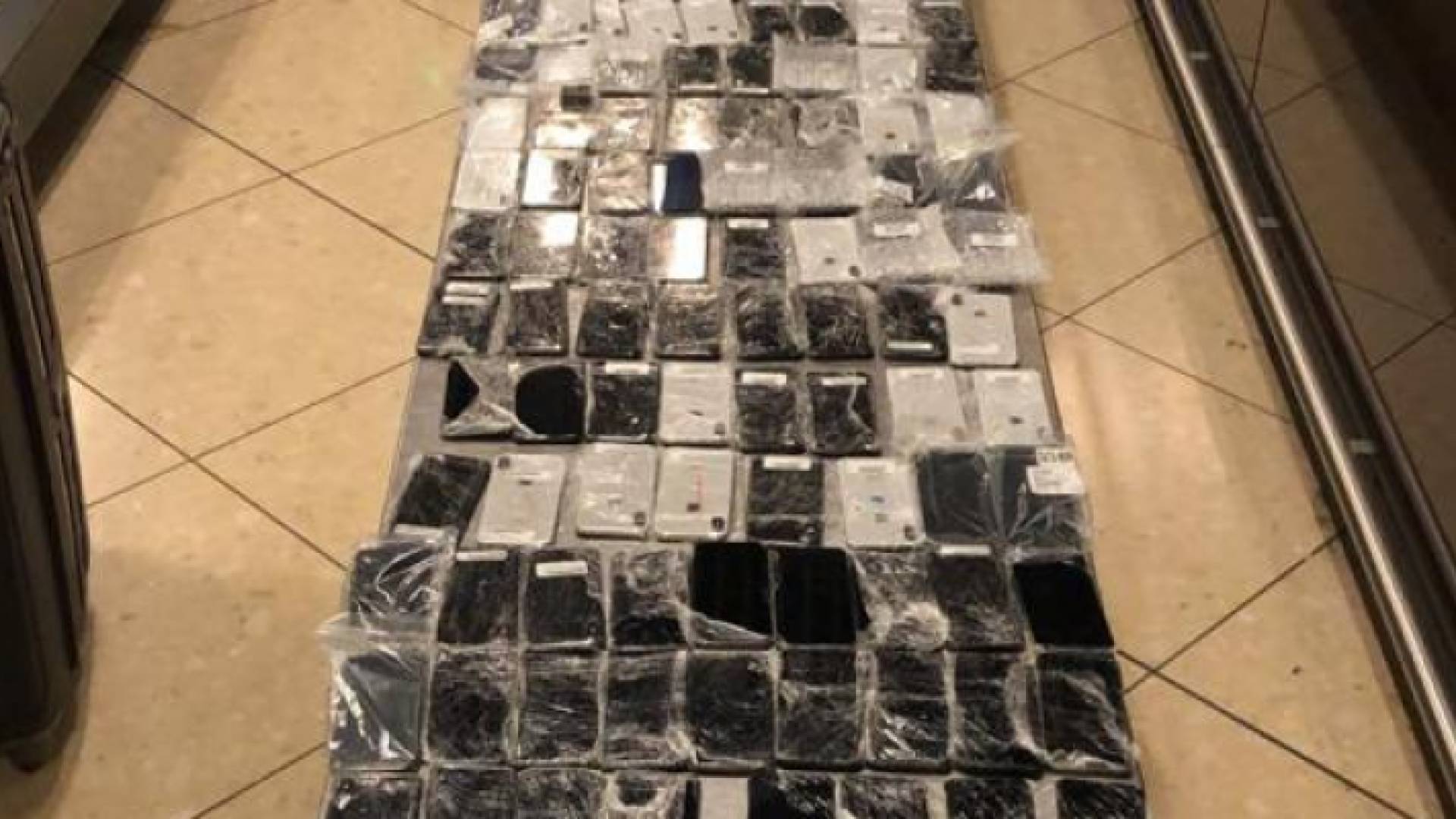 صورة للمضبوطات من الجمارك العامة