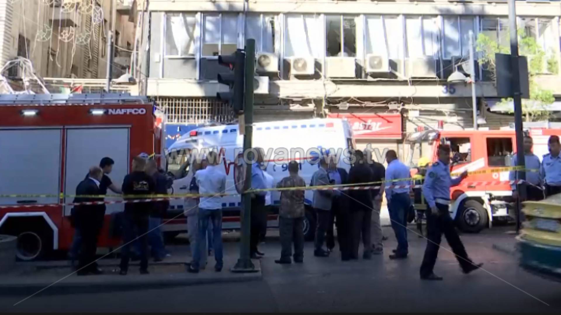 من مكان الحادثة