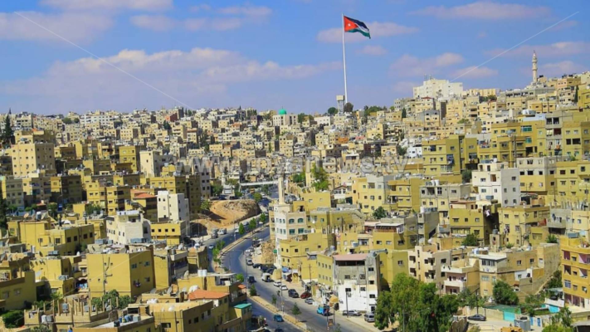 جانب من العاصمة عمان