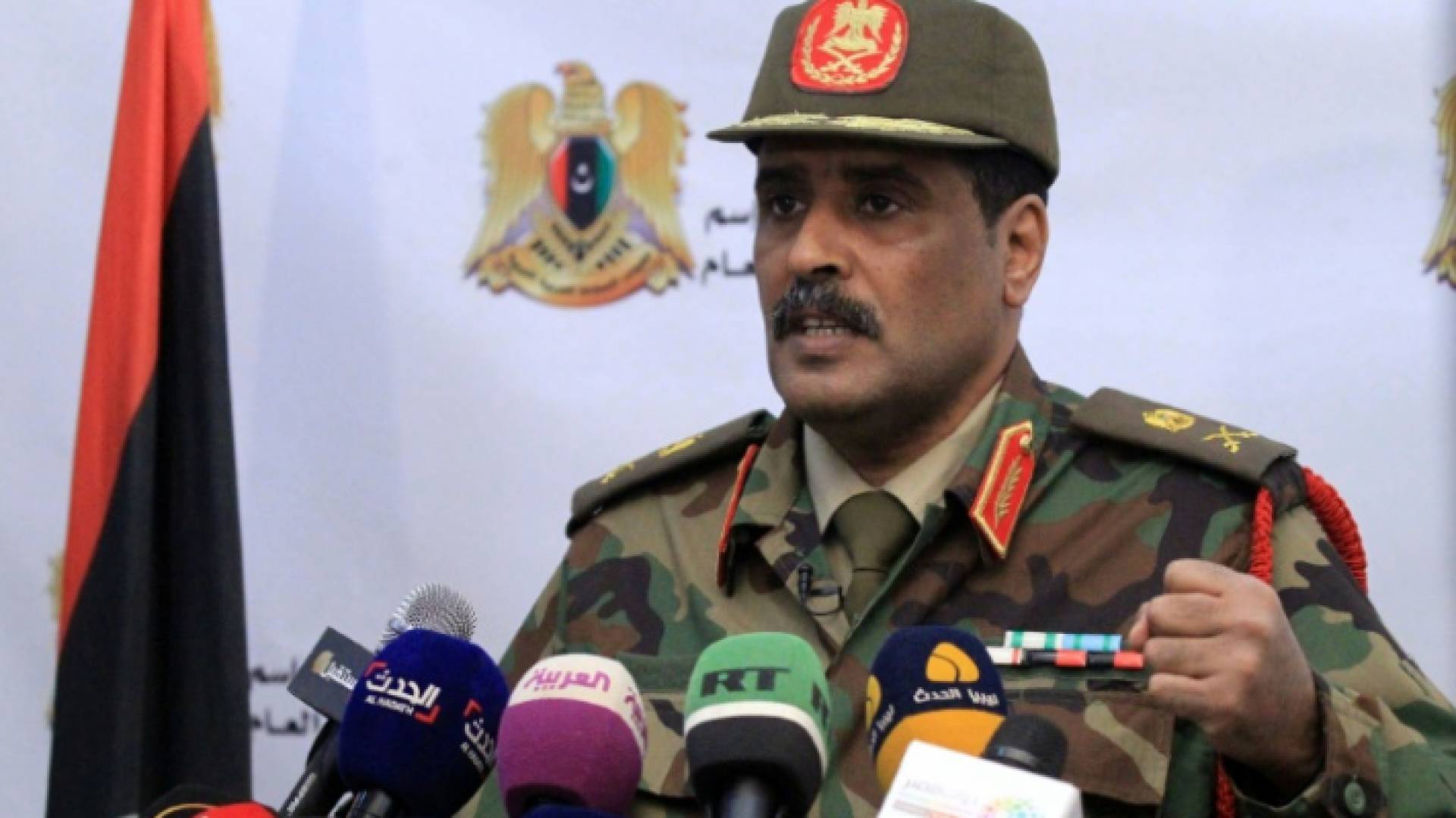 أحمد المسماري المتحدث باسم قوات حفتر