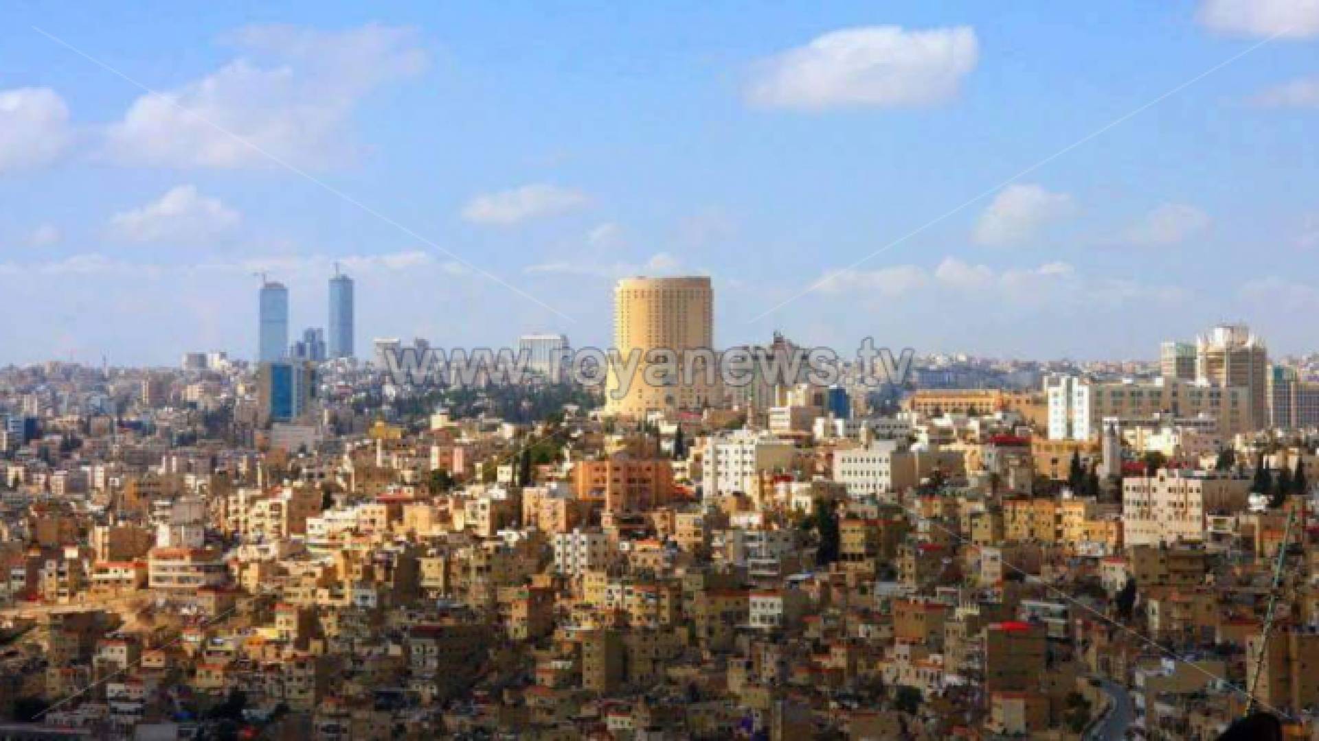 جانب من العاصمة عمان