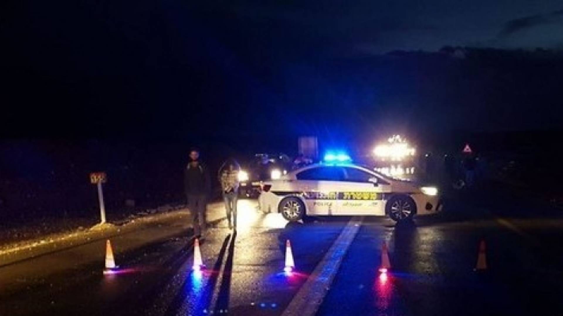 إصابة 4 جنود من الاحتلال بحادث دهس قرب حاجز حزما