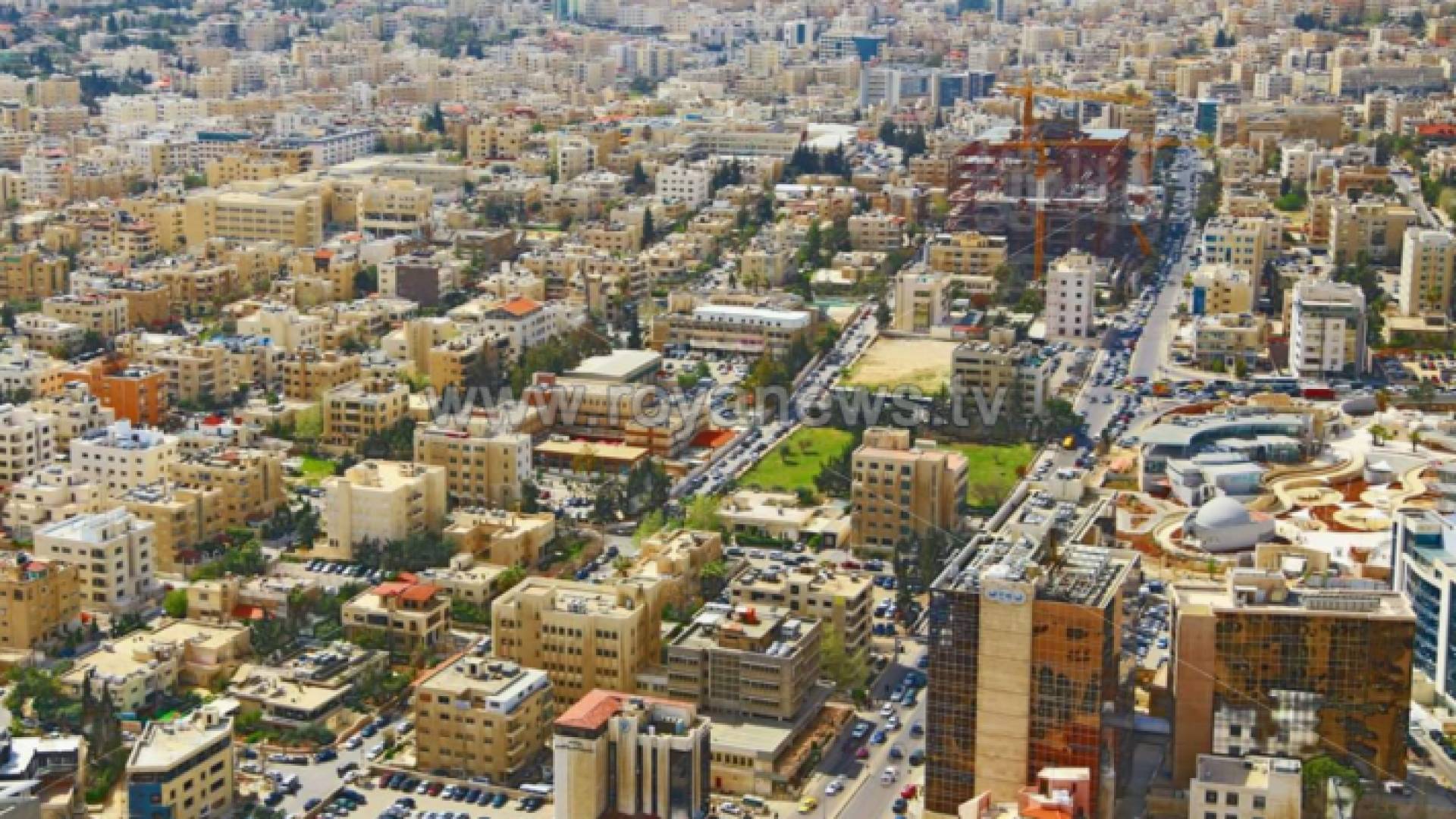 صورة عامة للعاصمة عمان