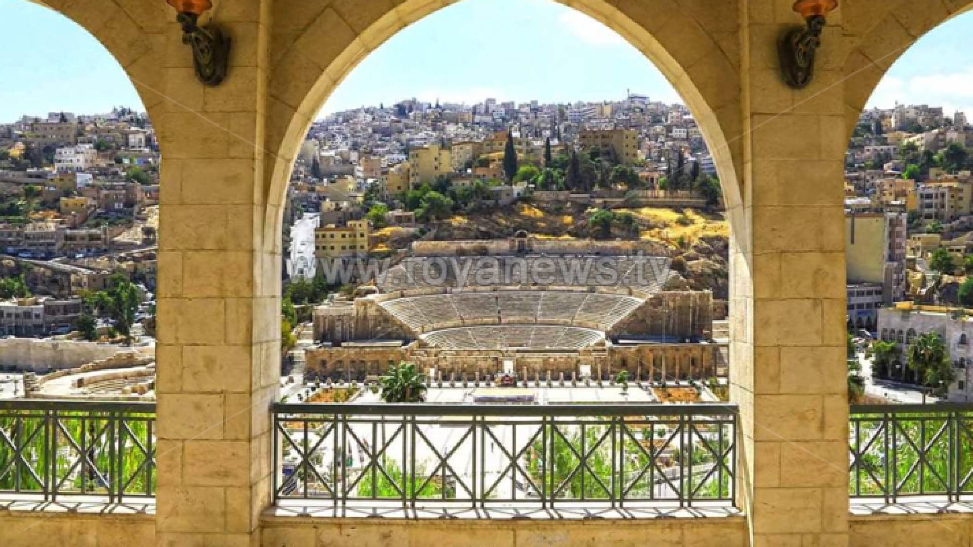 جانب من العاصمة عمان