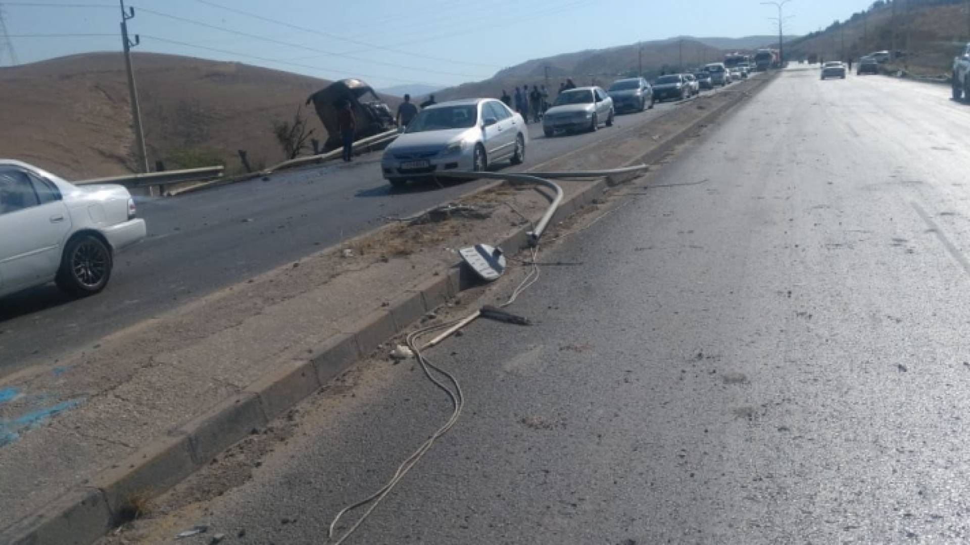 من موقع الحادث
