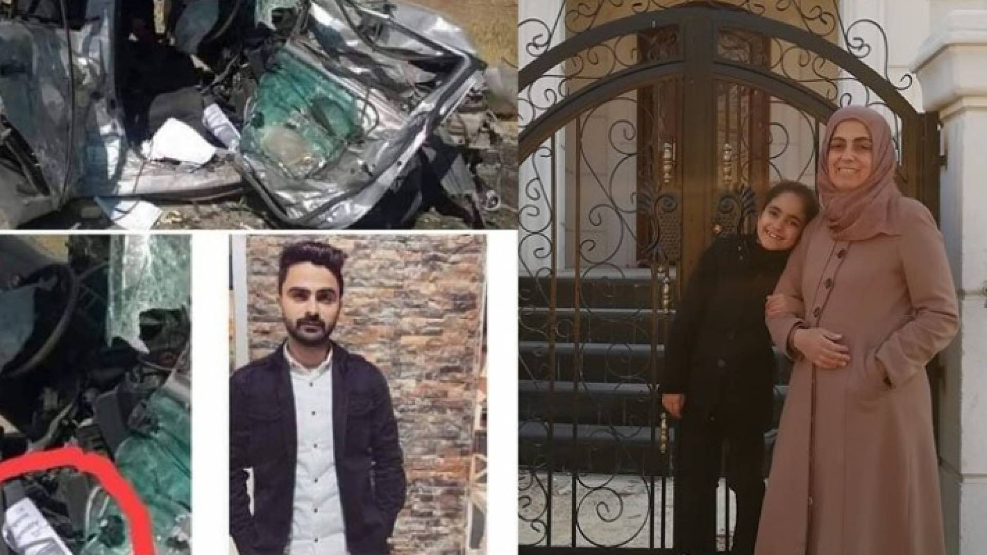 صور نشرتها الفتاة يقين الشياب لوالدتها وشقيقها وشقيقتها الذين قضوا بحادث السير