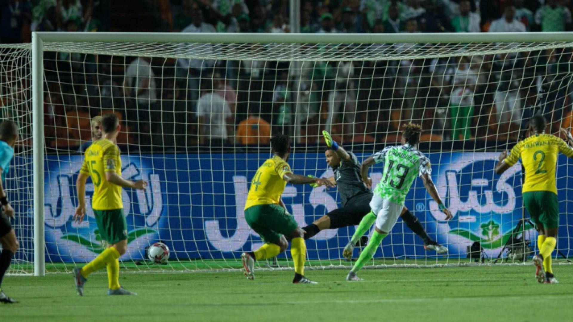 صورة من المباراة