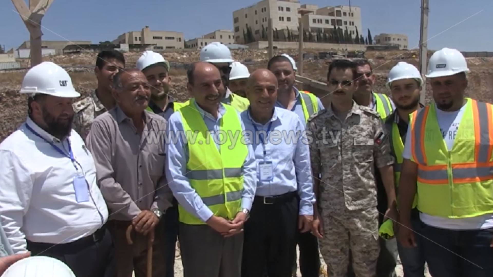 جولة تفقدية لوزير الأشغال في اربد